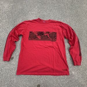 Crazy Shirts Hawaii Candy Apple Red Dyed Shirt Mens Large (23x29) Regular Y2K